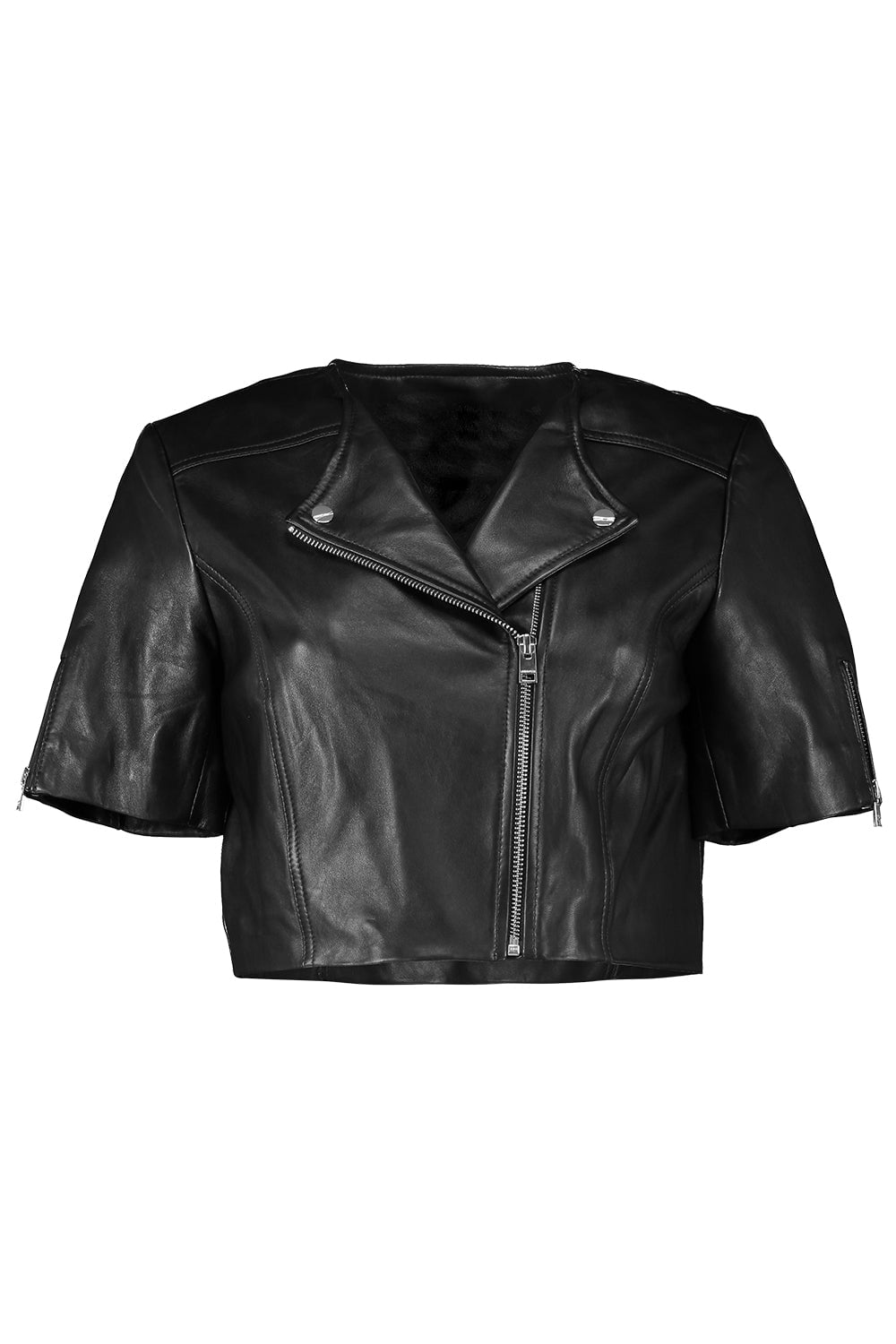 LAMARQUE-Kirsi Cropped Jacket - Black-