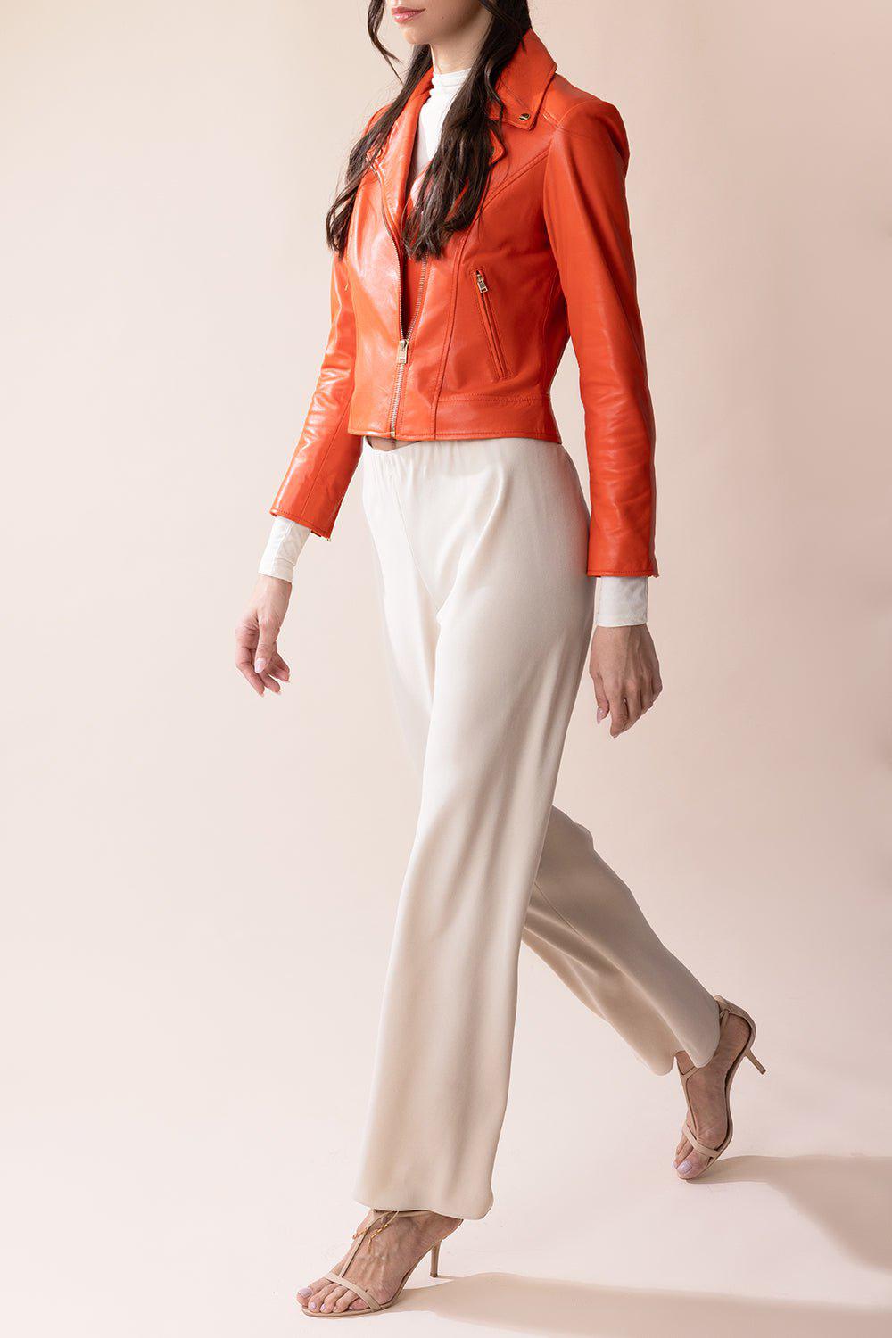 LAMARQUE-Kelsey Jacket - Spicy Orange-