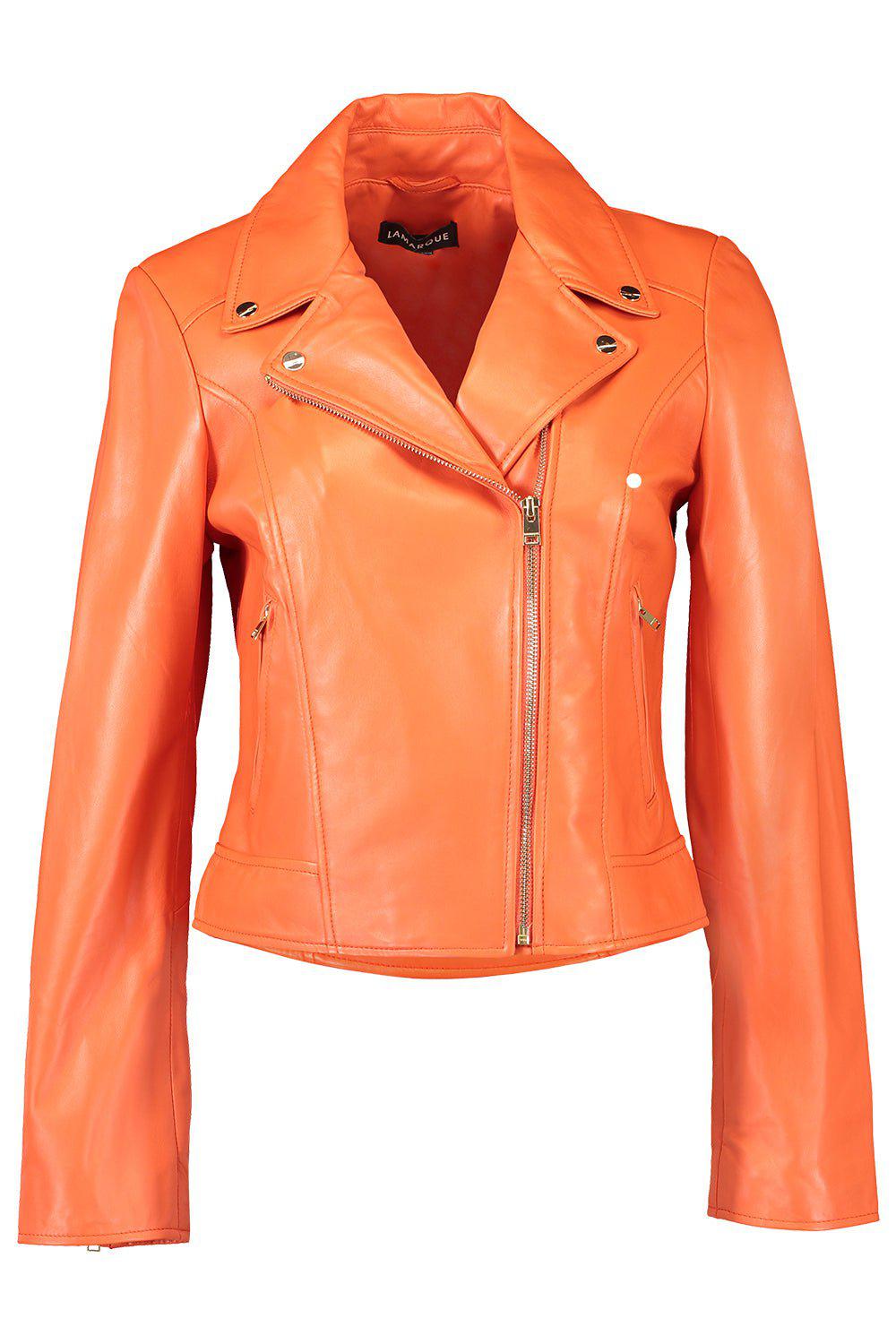 LAMARQUE-Kelsey Jacket - Spicy Orange-