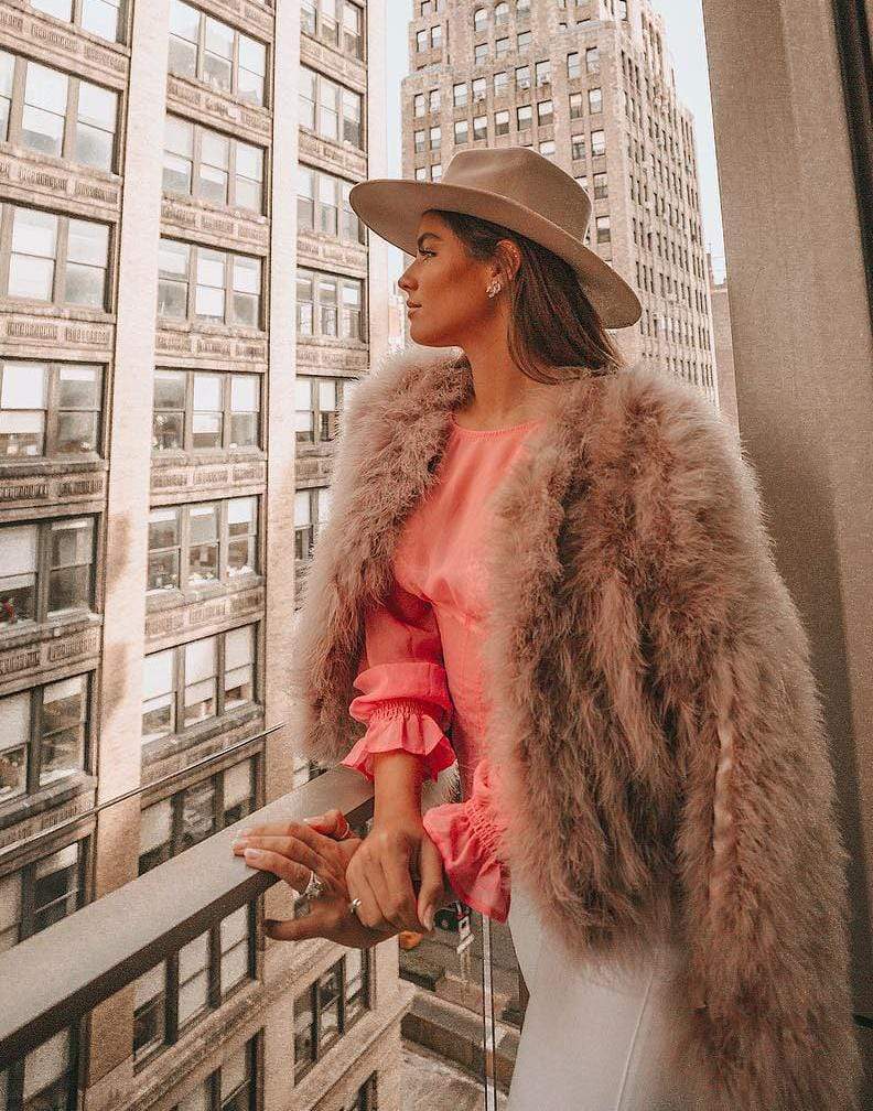 LAMARQUE-Deora Feather Jacket-