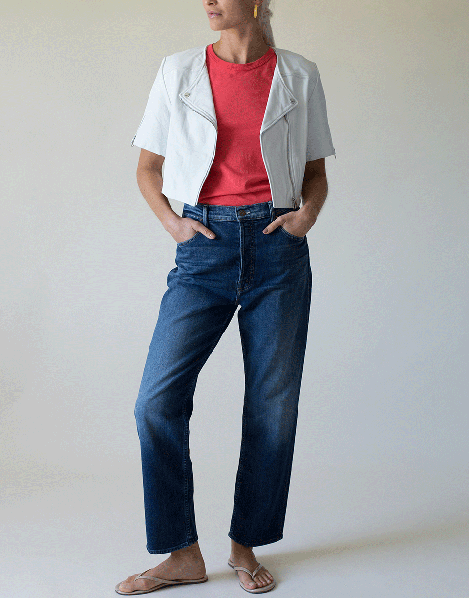 LAMARQUE-Kirsi Cropped Biker Jacket-