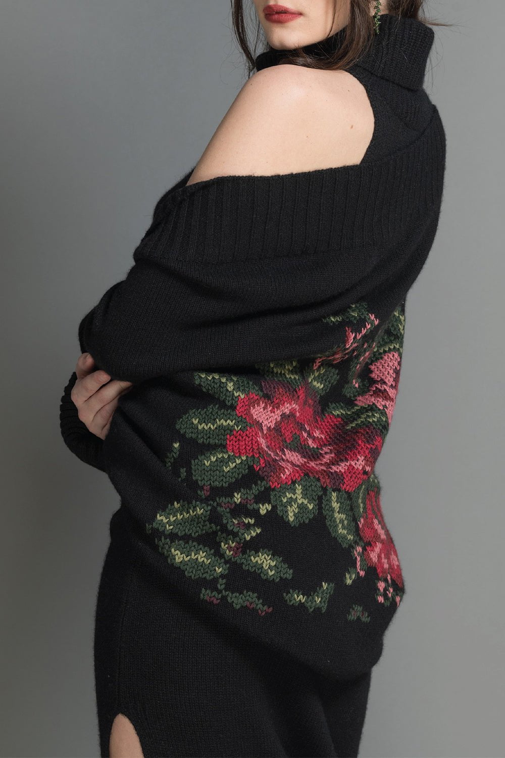 LAMBERTO LOSANI-Coprispalle Crewneck-