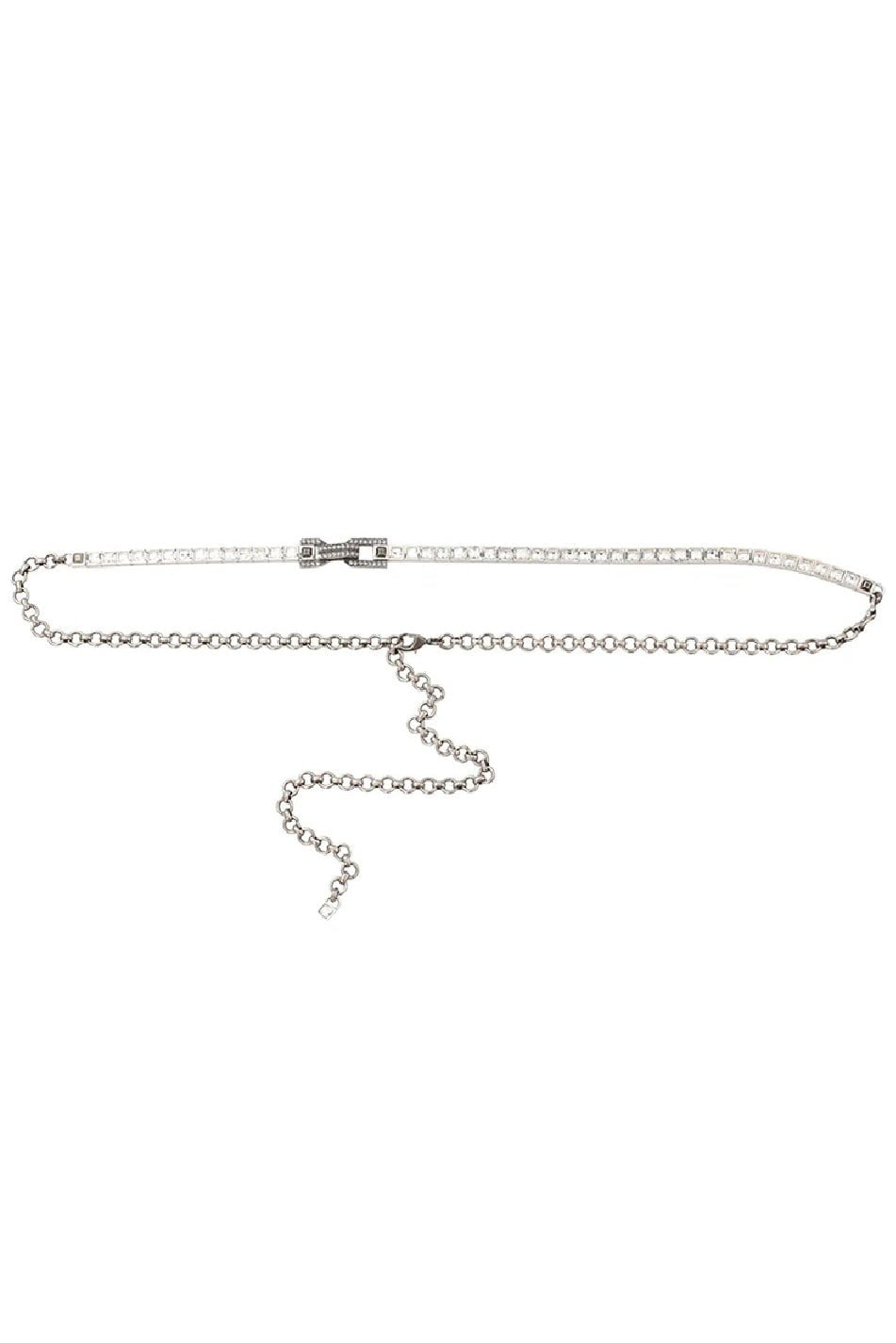 LANVIN-Debbie Crystal Belt-CRYSTAL