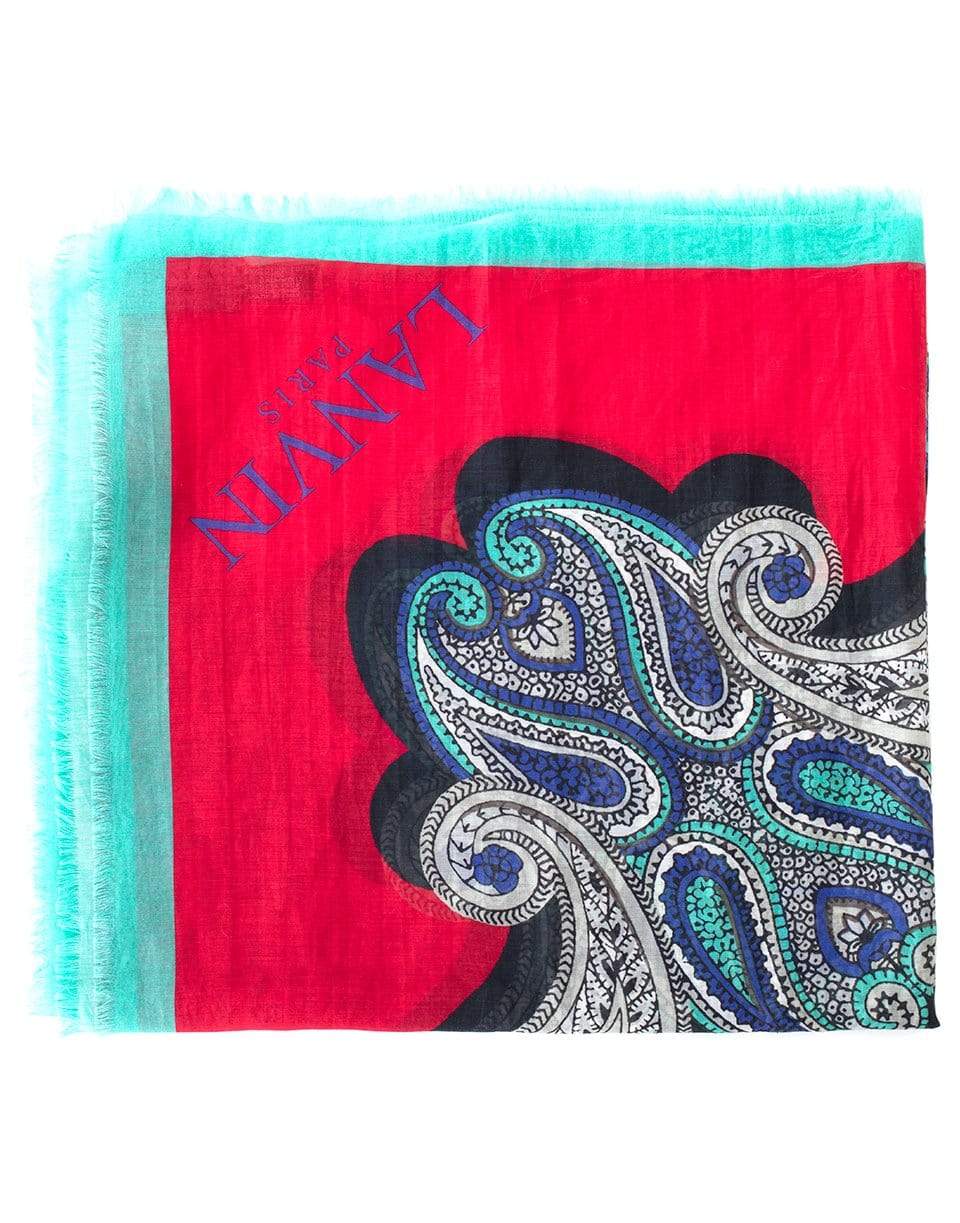 LANVIN-Printed Scarf-