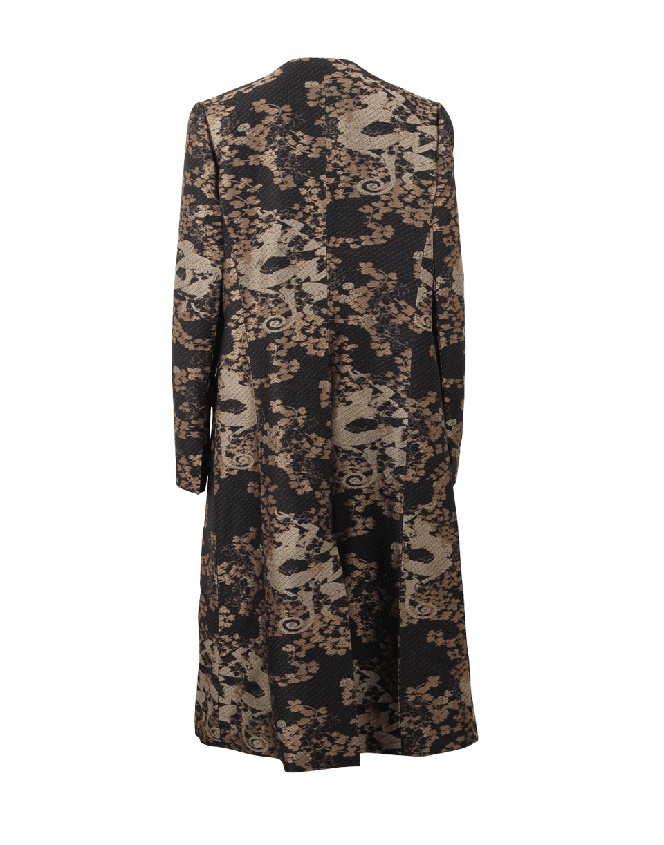 LANVIN-Jacquard Coat-