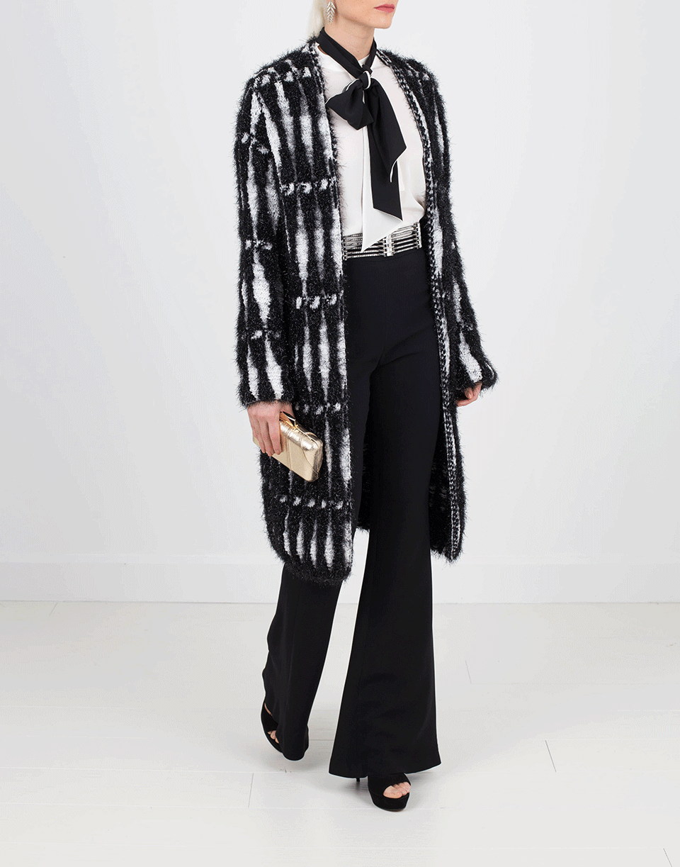 LANVIN-Lurex Jacquard Coat-
