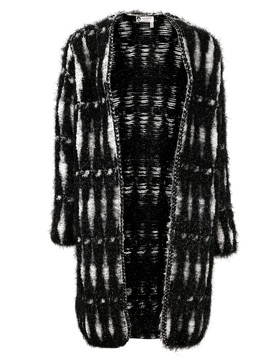 LANVIN-Lurex Jacquard Coat-