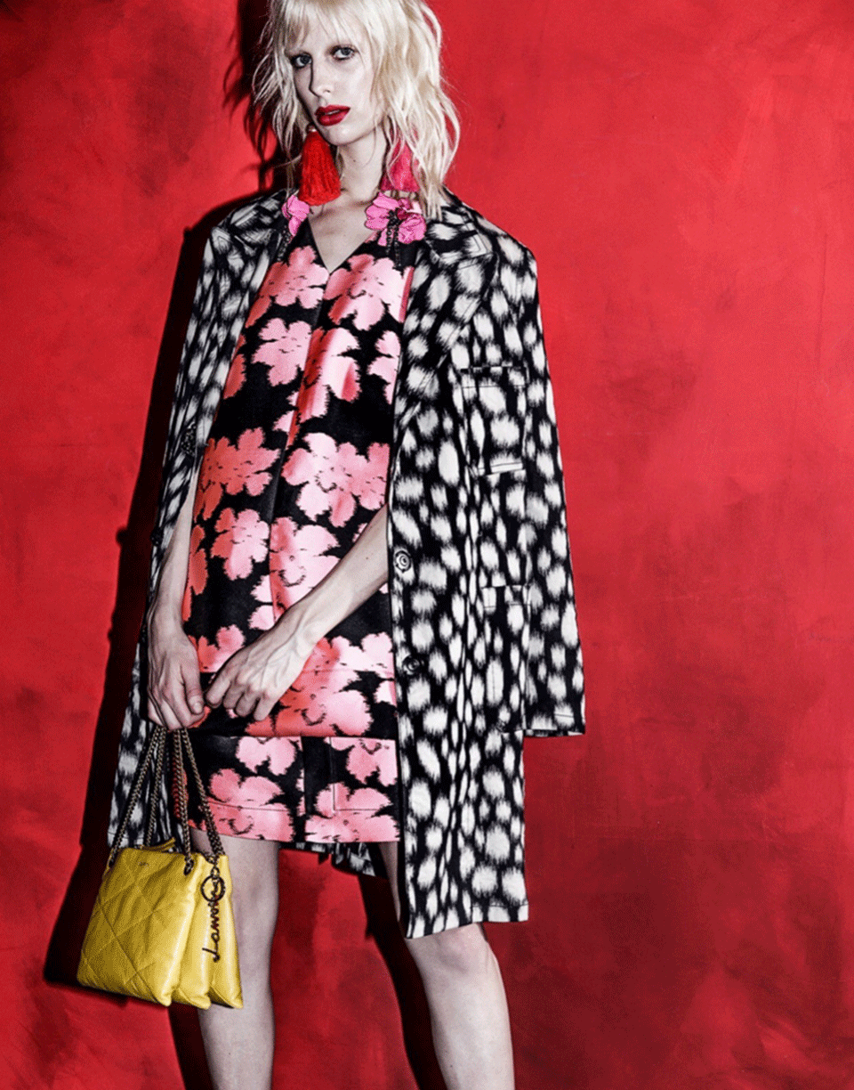 LANVIN-Printed Coat-