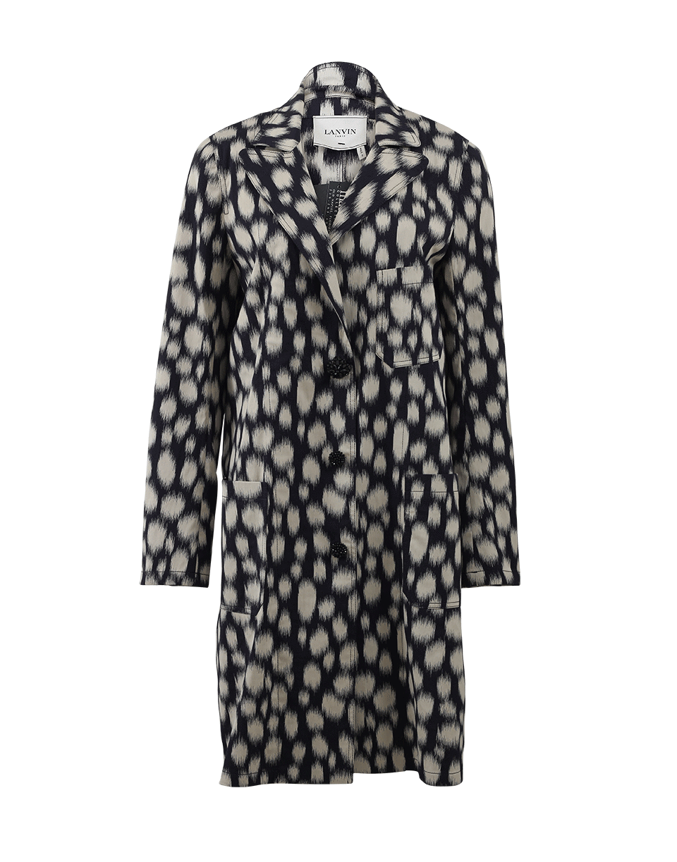 LANVIN-Printed Coat-