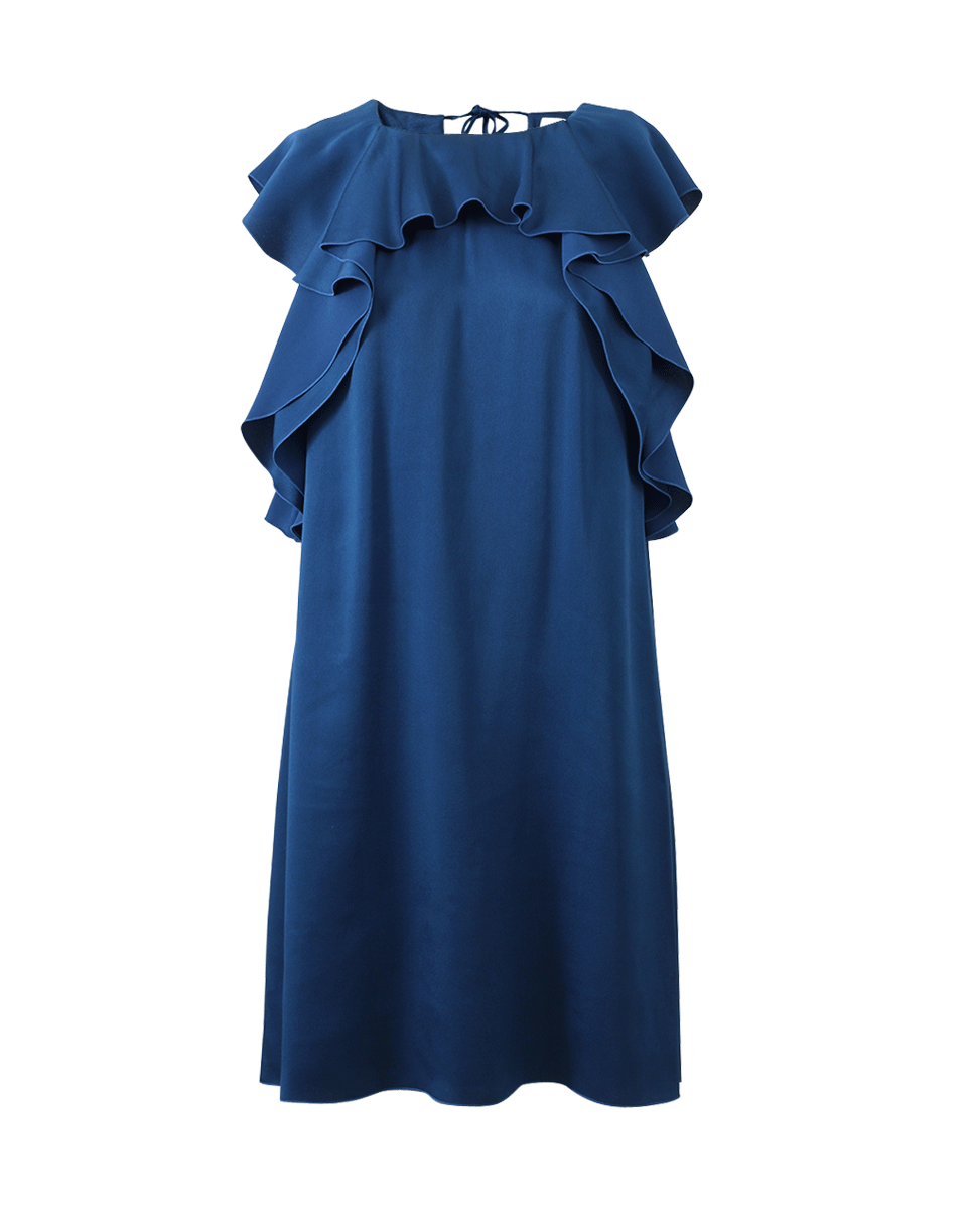 LANVIN-Ruffle Top Dress-