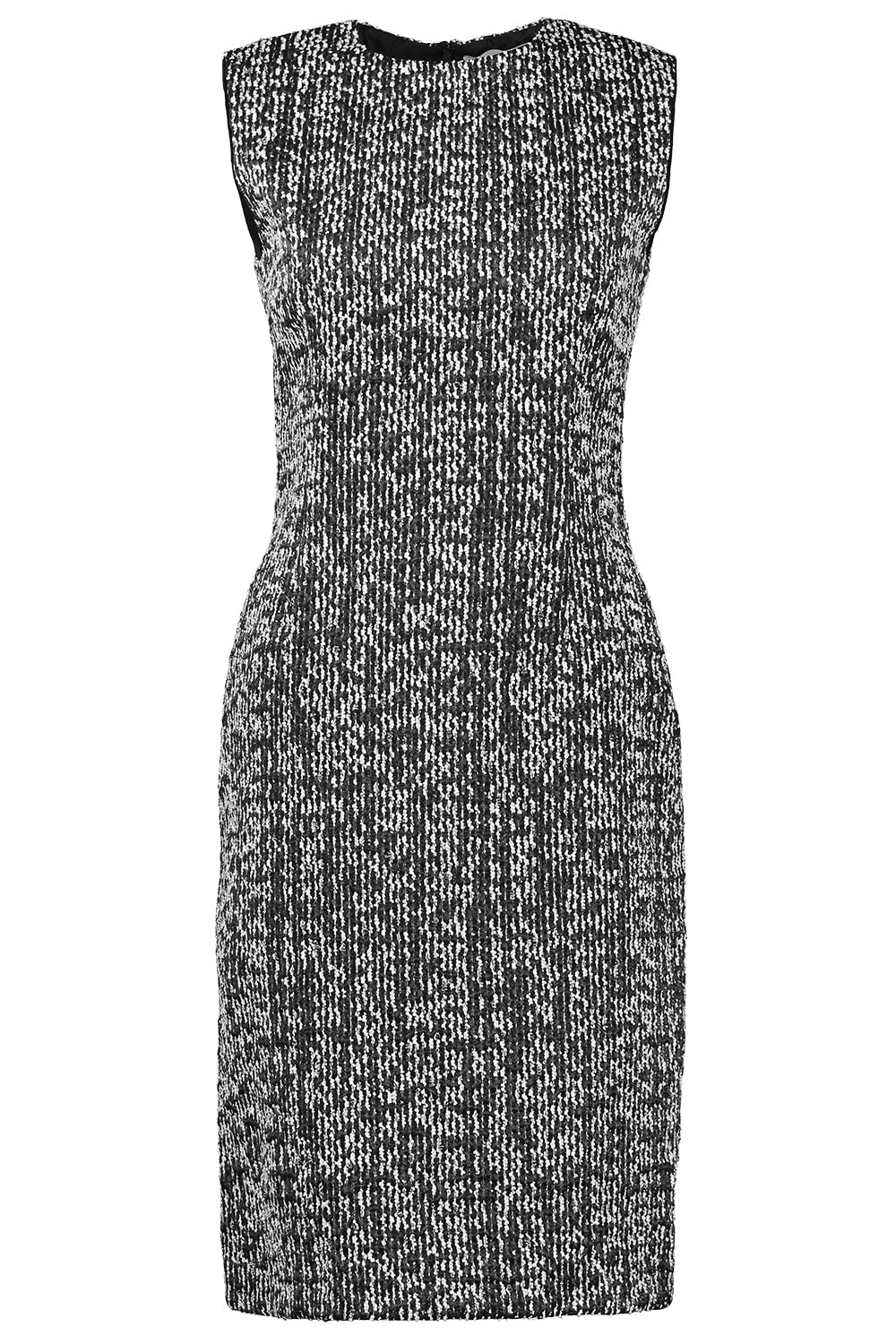 LANVIN-Sleeveless Boucle Dress-
