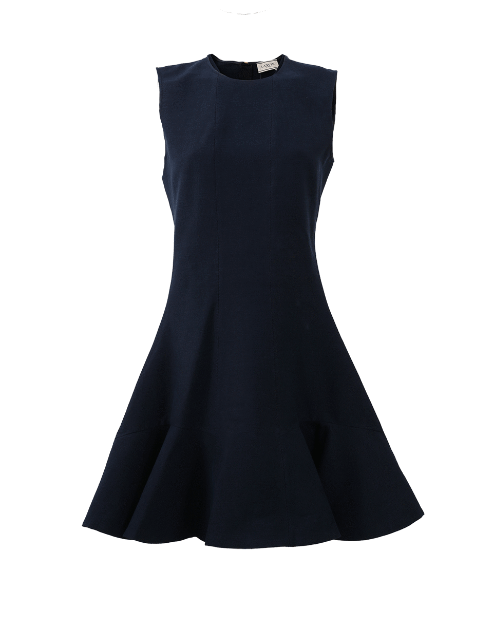 LANVIN-Flounce Bottom Dress-