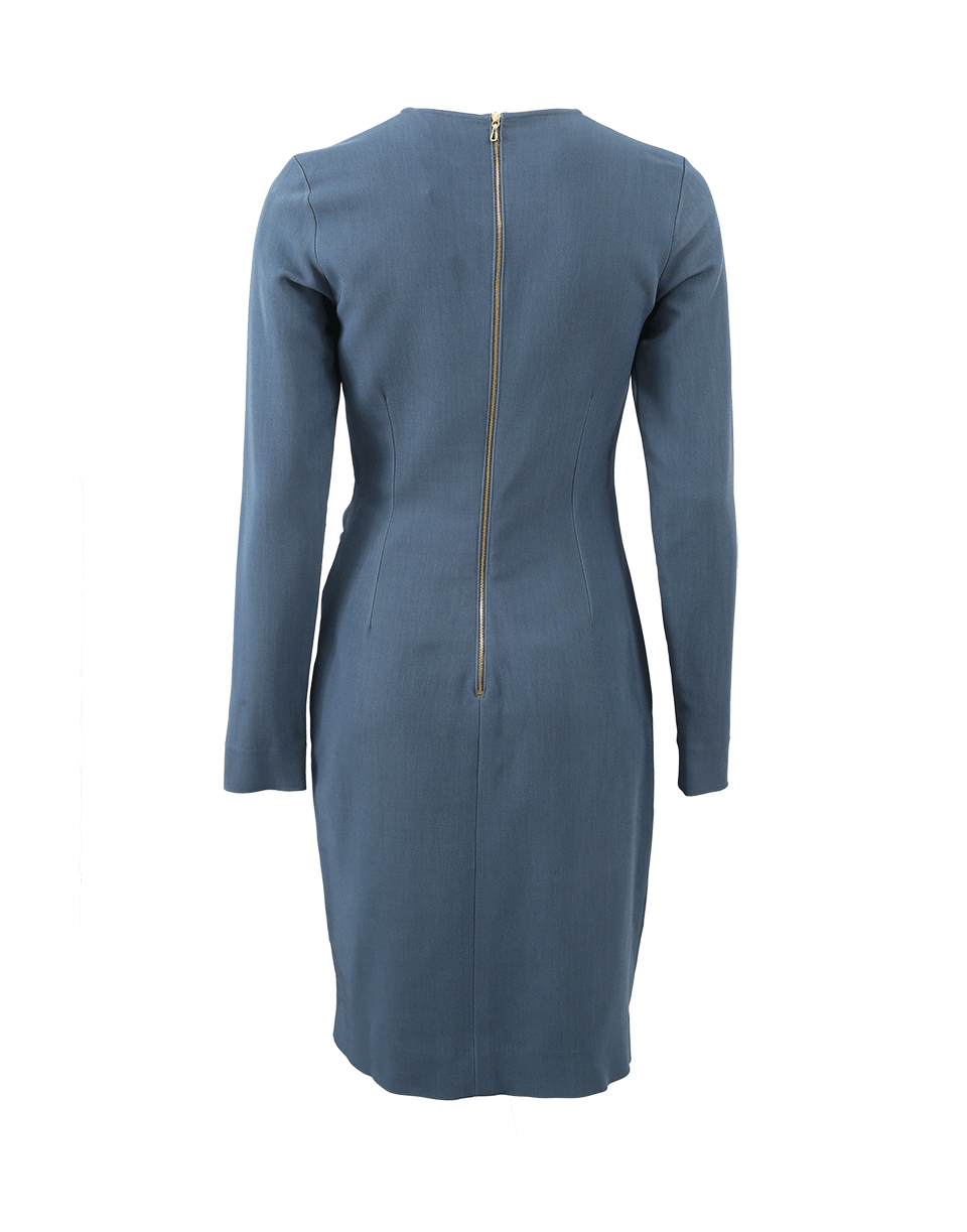 LANVIN-Ruched Dress-