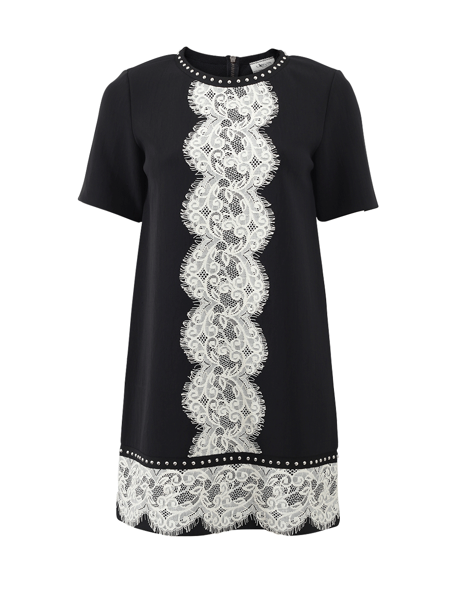 LANVIN-Lace Front Shift Dress-