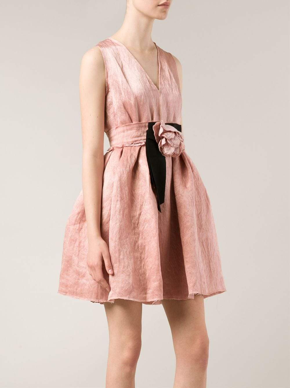 LANVIN-Washed Duchesse Dress-