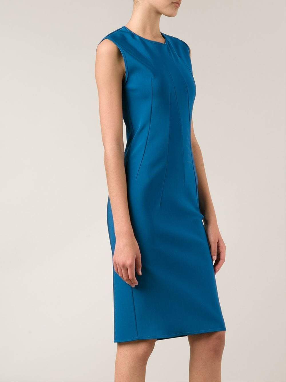 LANVIN-Seam Detail Sheath-