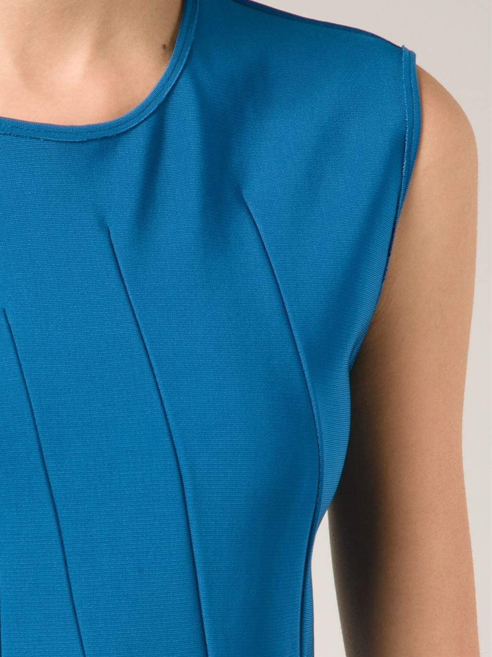 LANVIN-Seam Detail Sheath-