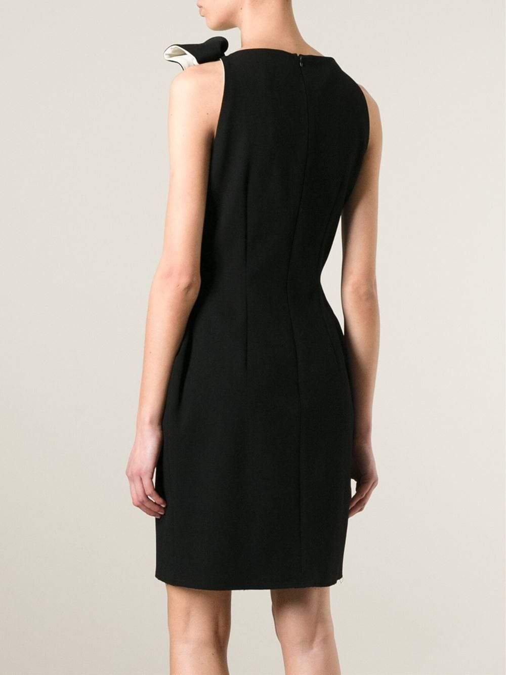 LANVIN-Bow Neck Dress-