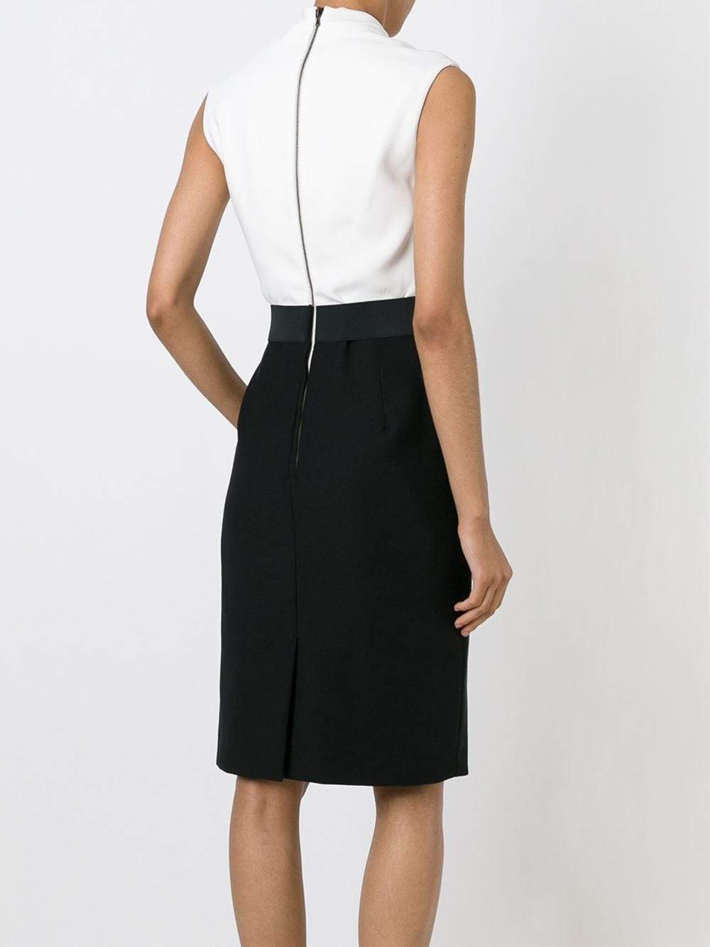 LANVIN-Two-Tone Dress-