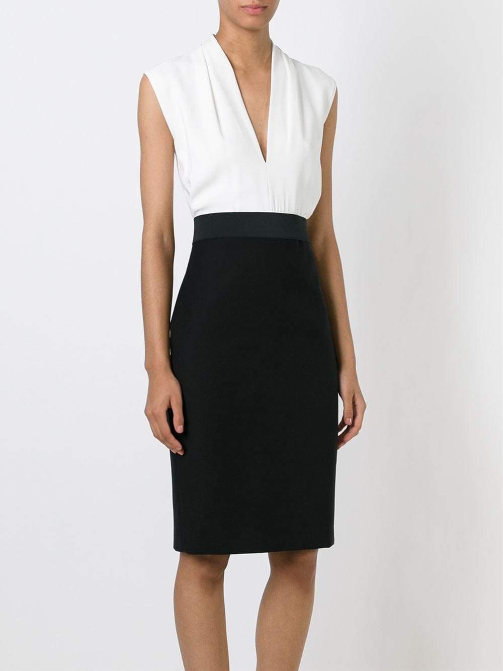LANVIN-Two-Tone Dress-