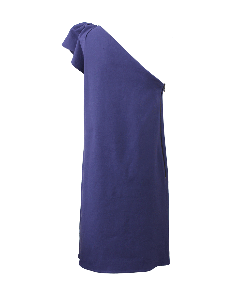 LANVIN-Ruffled Shoulder Dress-