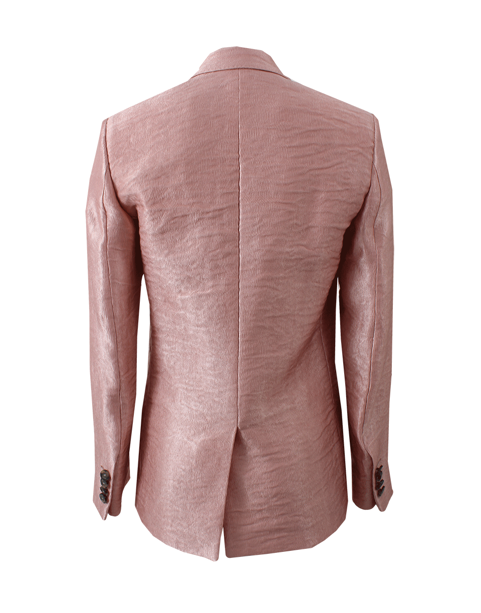 LANVIN-Flower Lapel Blazer-PINK