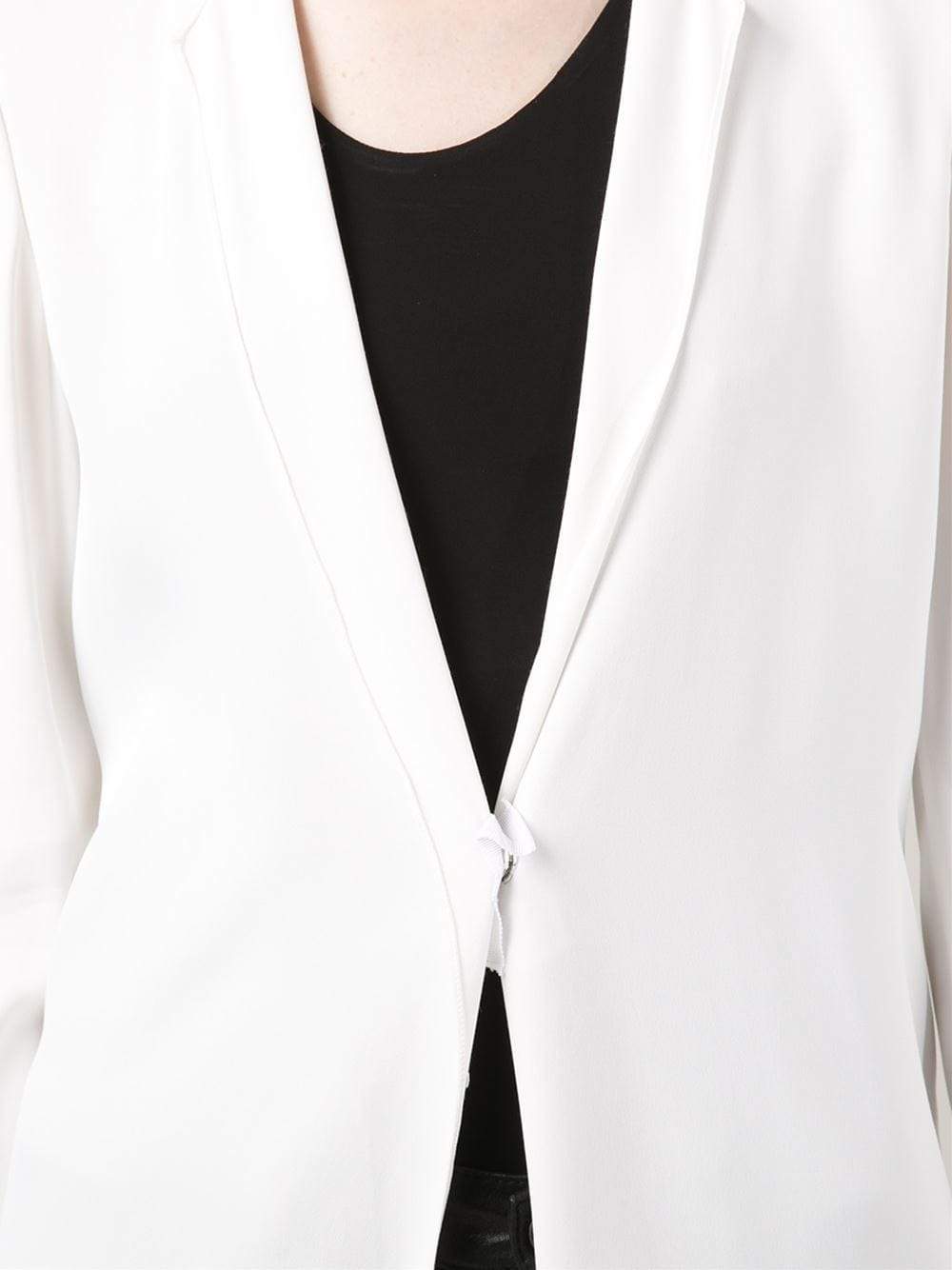 LANVIN-One Snap Fluid Blazer-