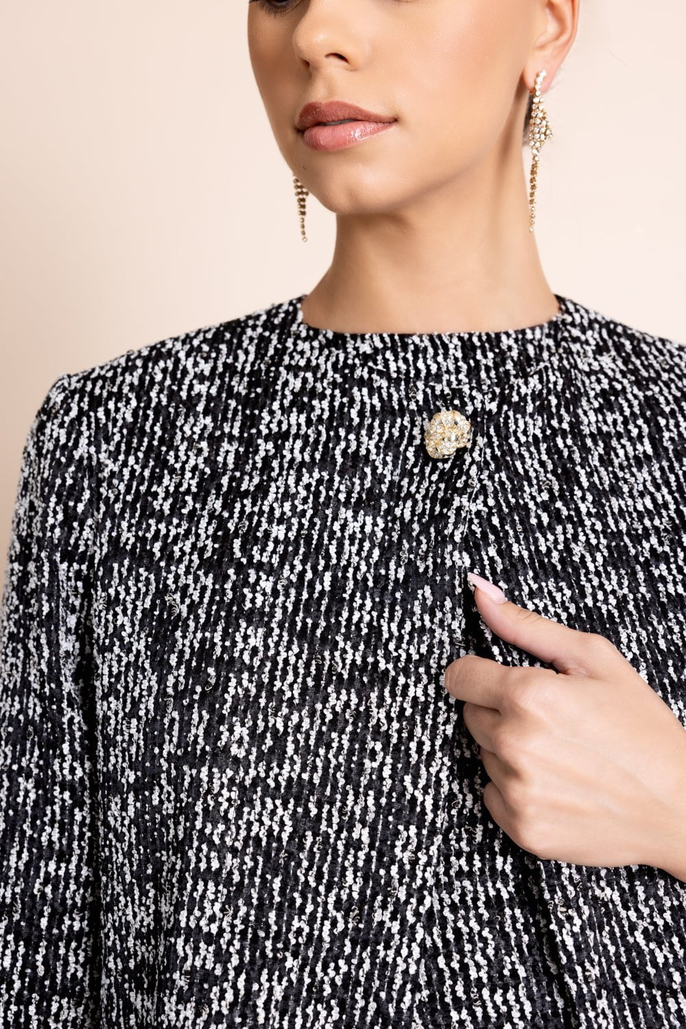 LANVIN-Cropped Boxy Jacket-