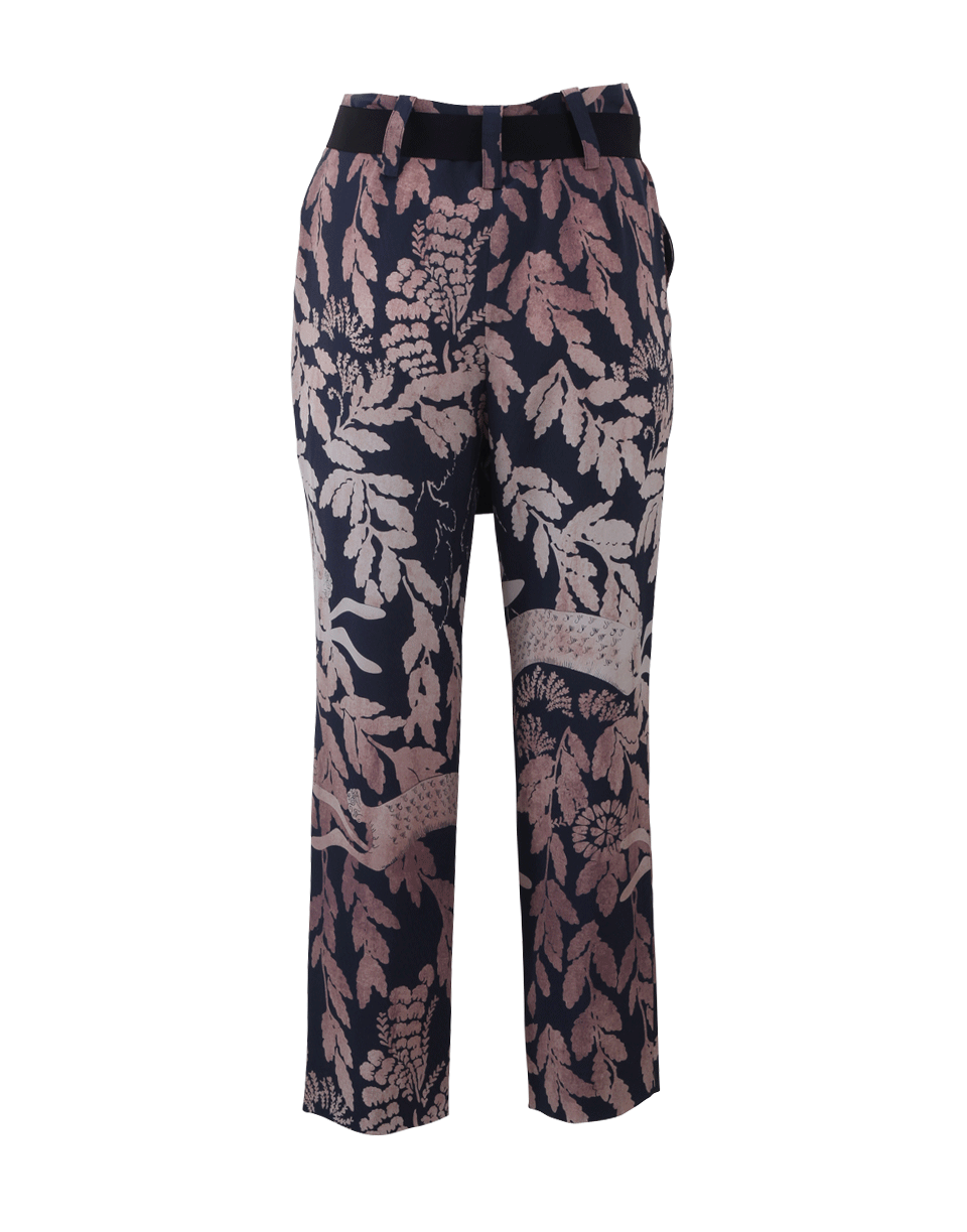 LANVIN-Bunny Print Pant-