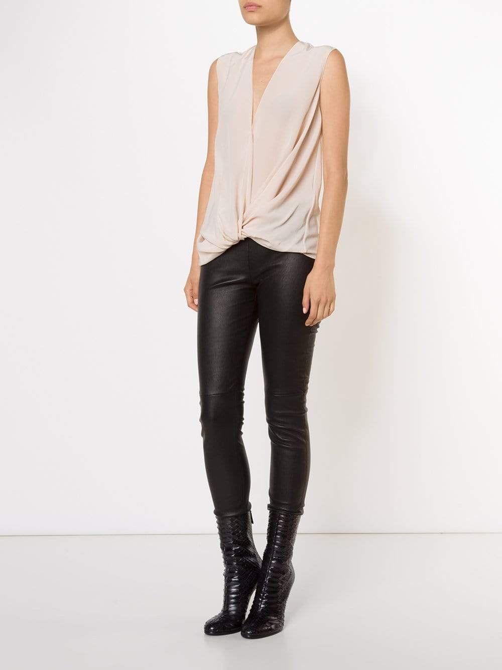 LANVIN-Leather Legging-