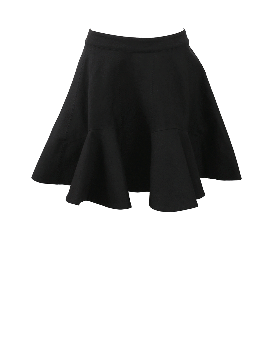 LANVIN-Flounce Skirt-