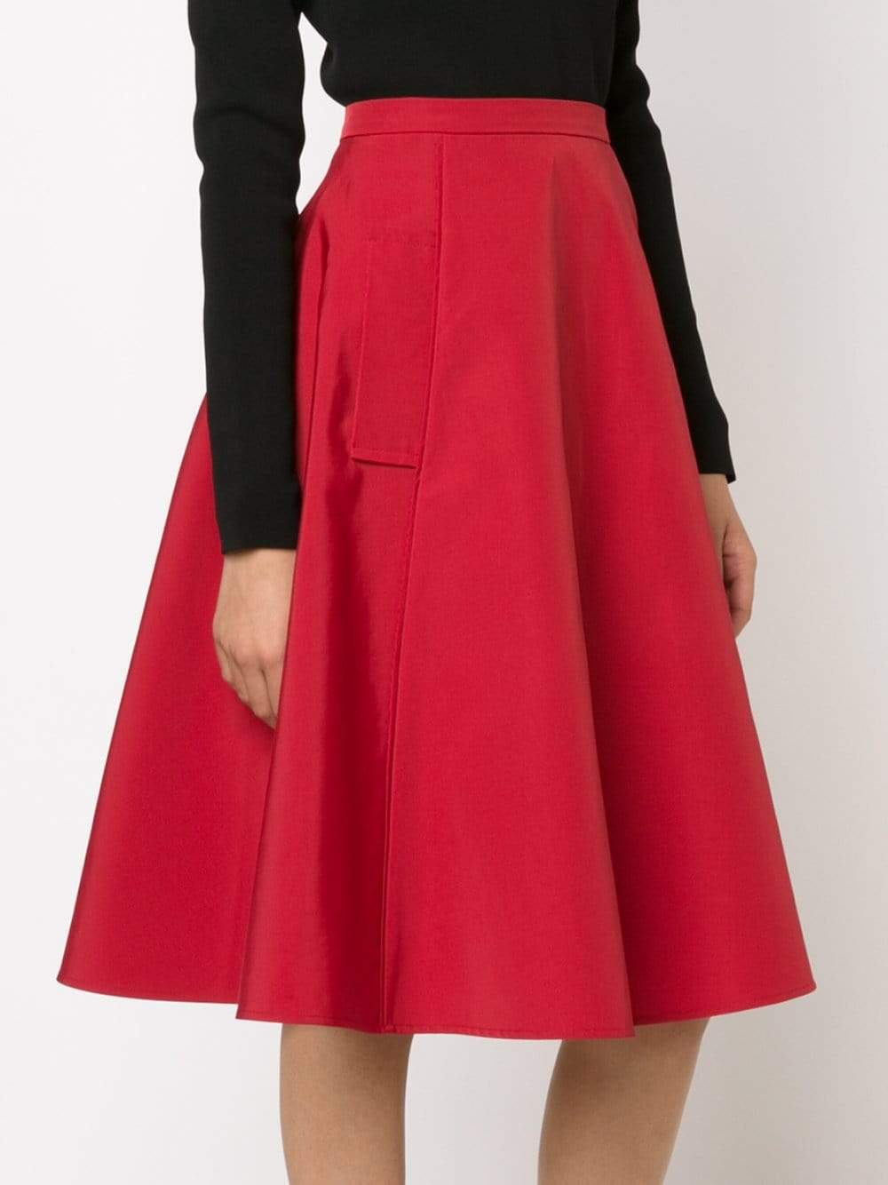 LANVIN-Faille Dance Skirt-