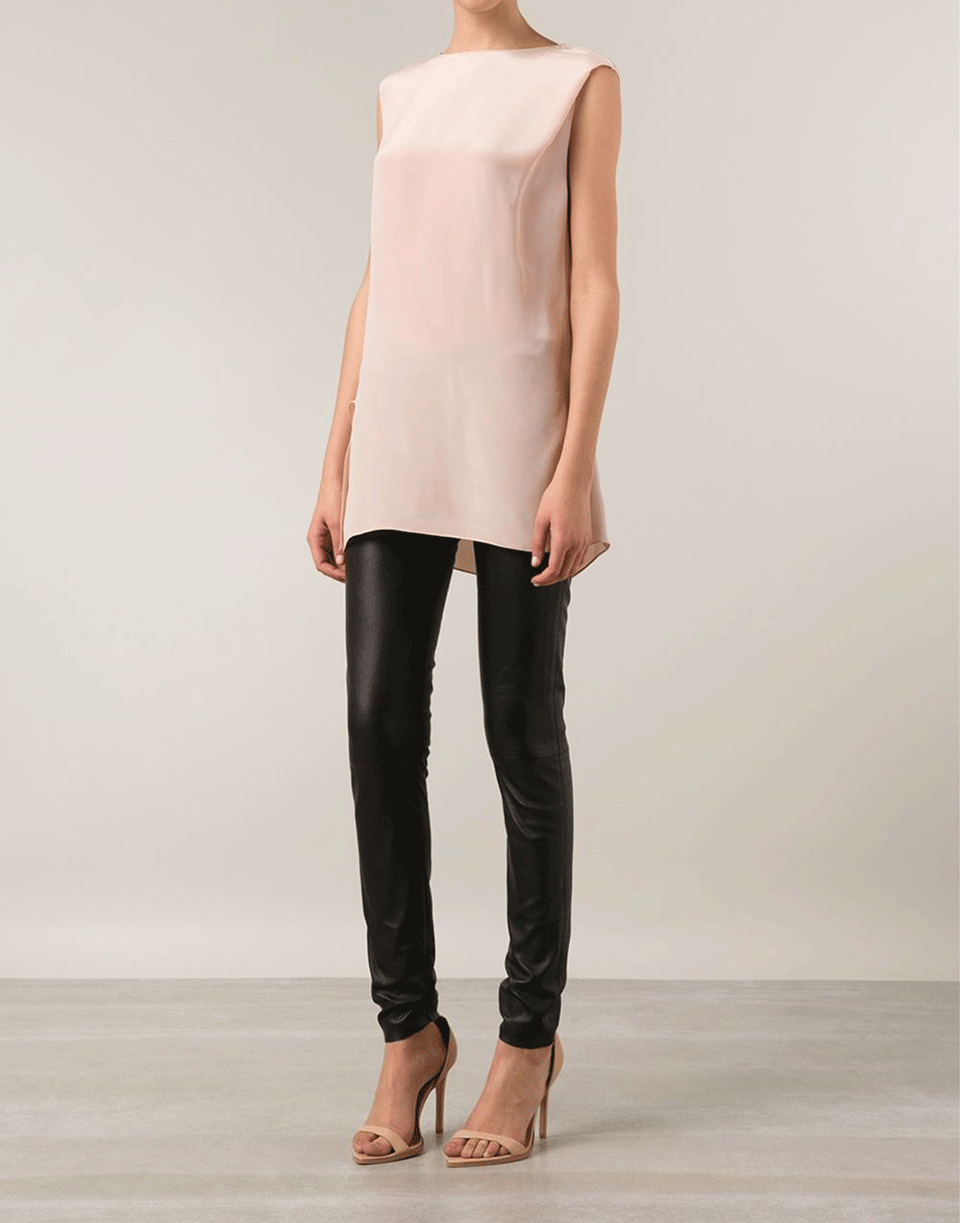 LANVIN-Draped Back Blouse-