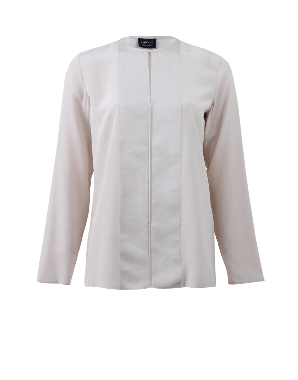 LANVIN-Grosgrain Ribbon Top-