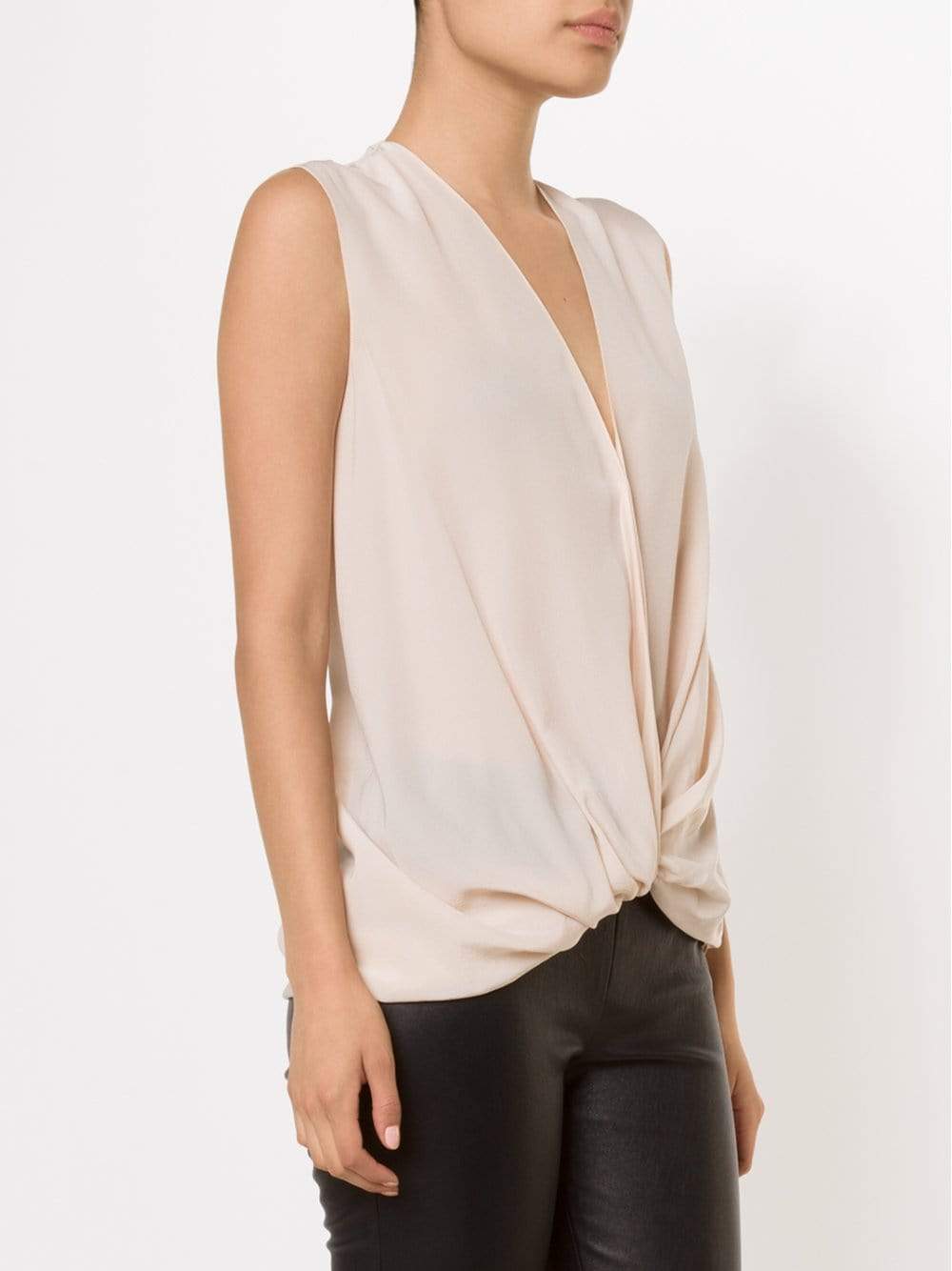LANVIN-Asymmetrical Twist Bottom Top-