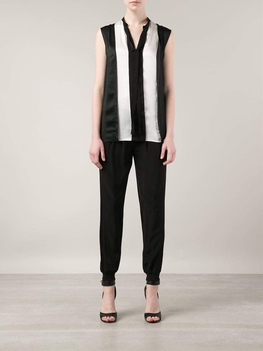 LANVIN-Colorblock Top-