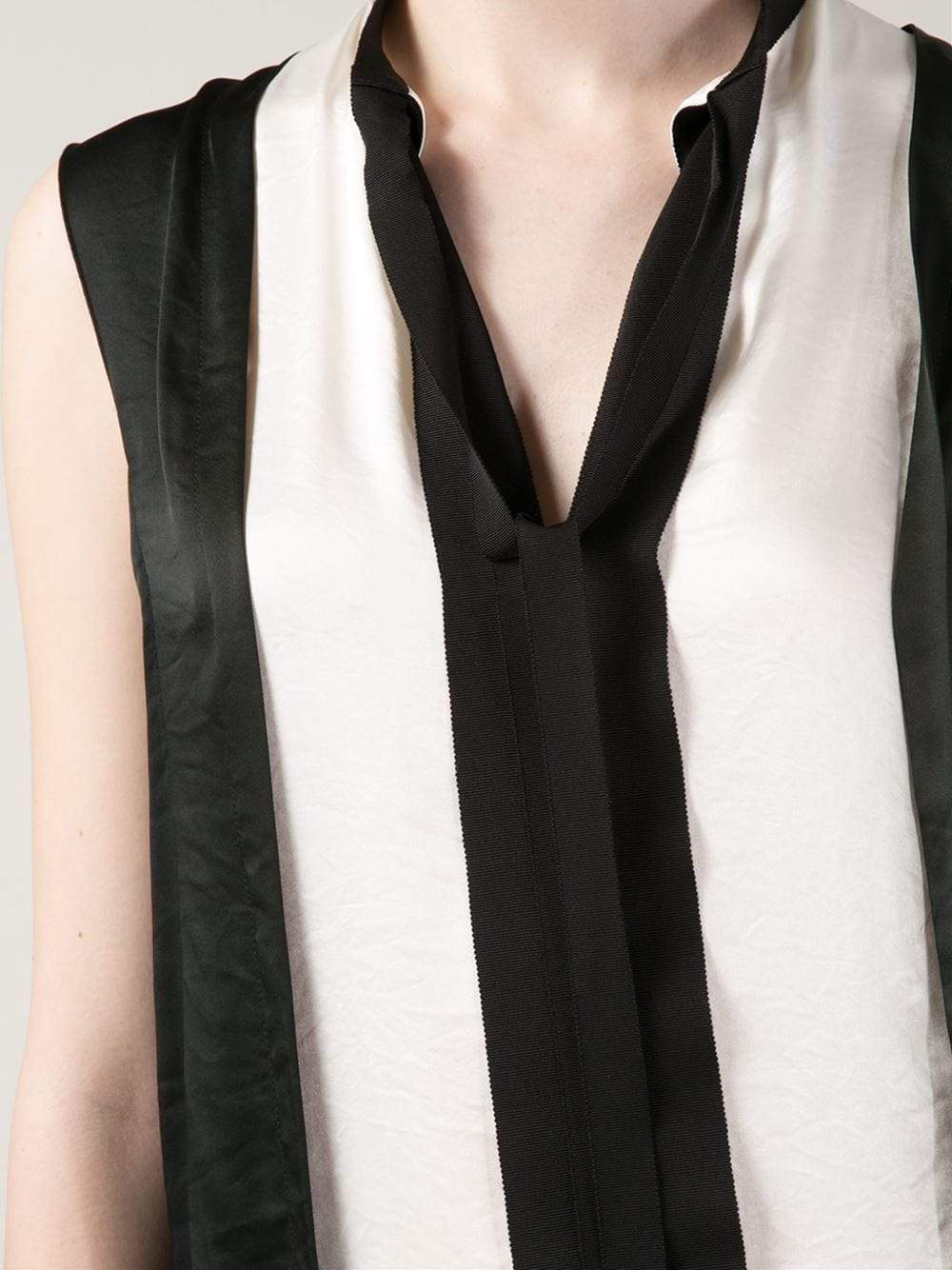 LANVIN-Colorblock Top-