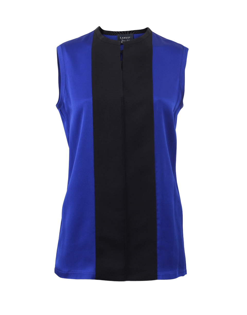 LANVIN-Grosgrain Ribbon Top-