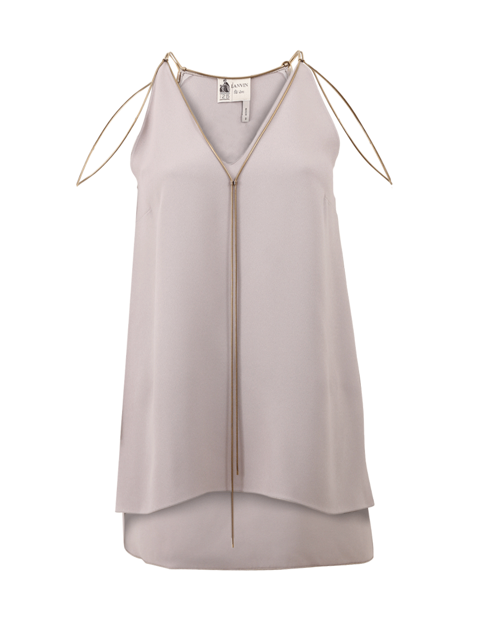 LANVIN-Lariat Detail Top-