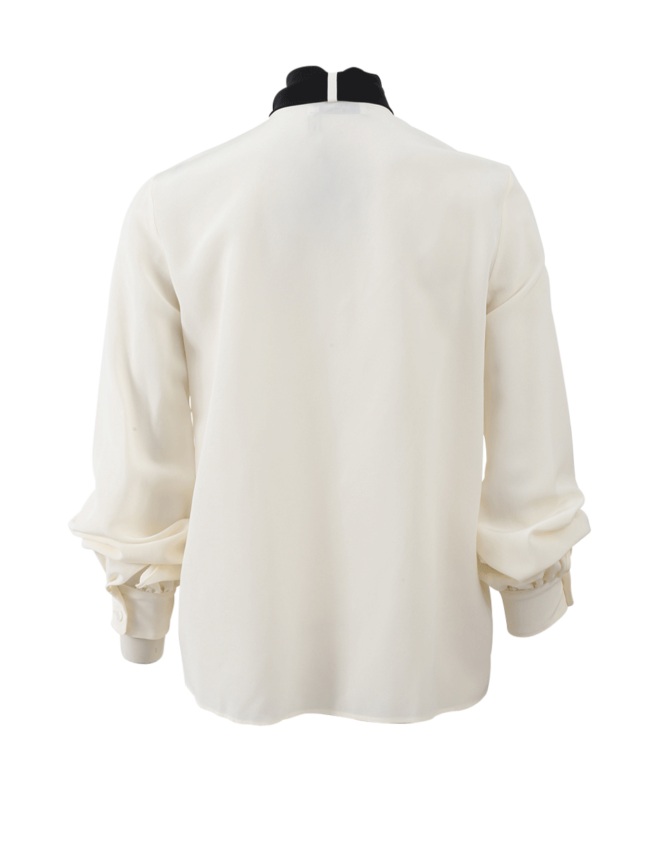 LANVIN-Tie Neck Blouse-