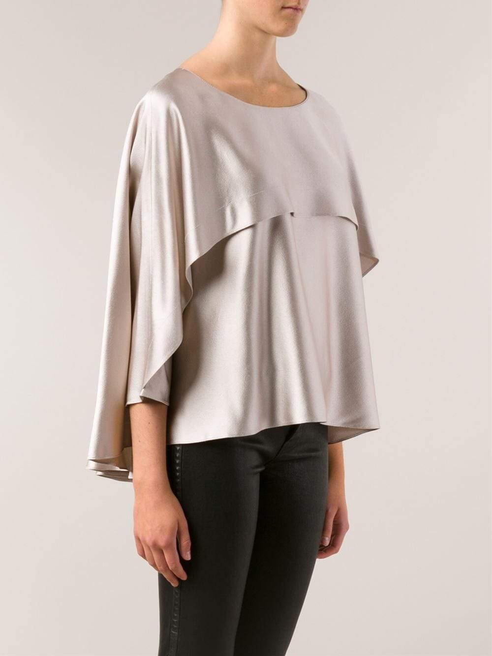 LANVIN-Overlay Blouse-