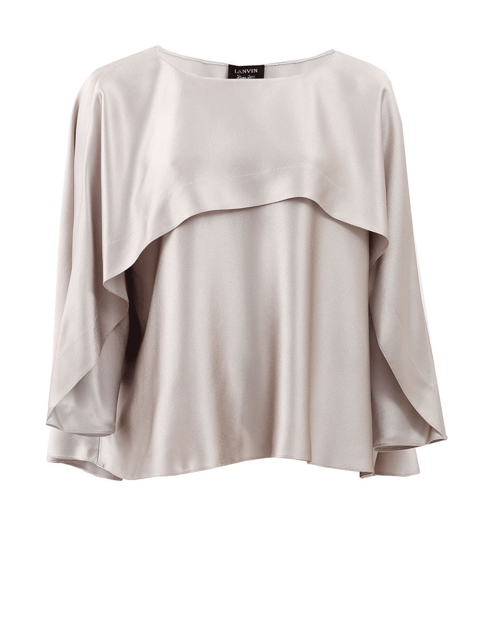 LANVIN-Overlay Blouse-