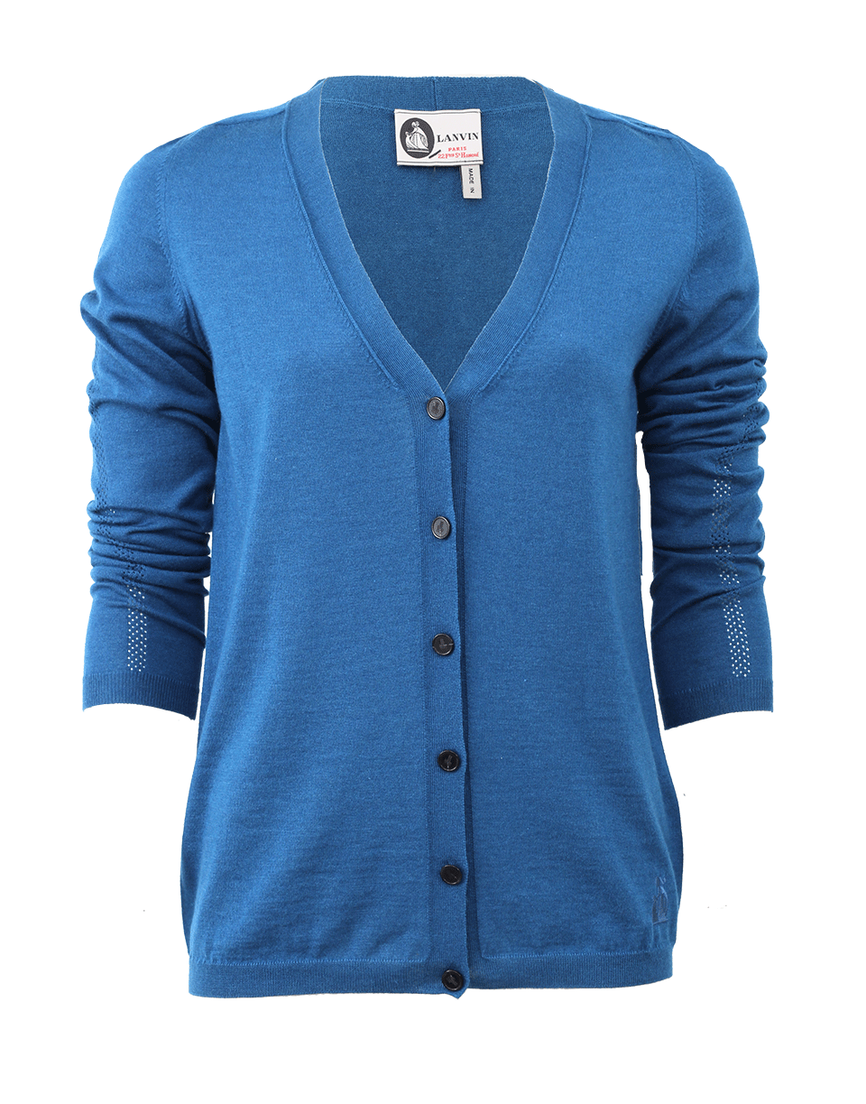 LANVIN-V-Neck Cardigan-