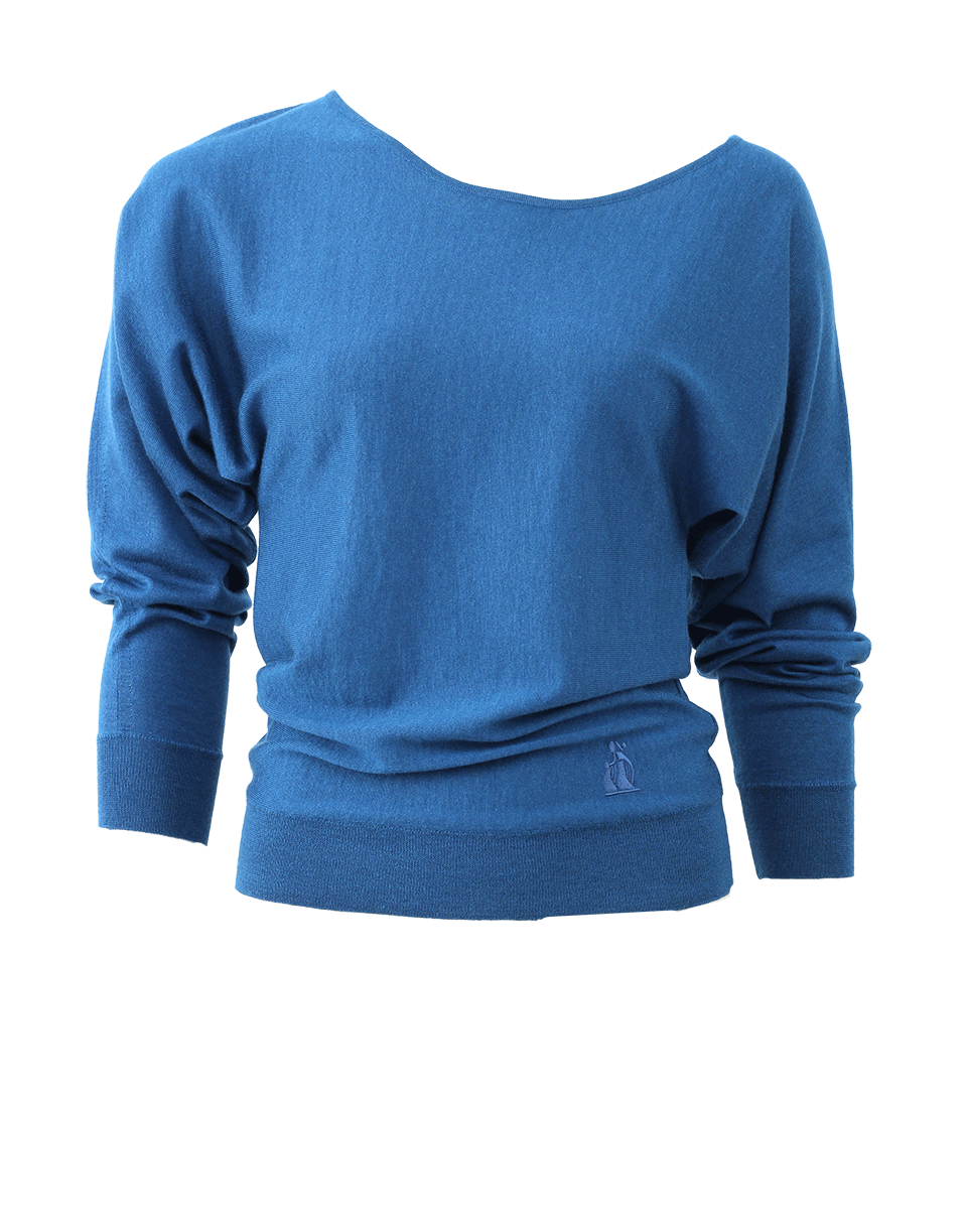 LANVIN-Boatneck Top-