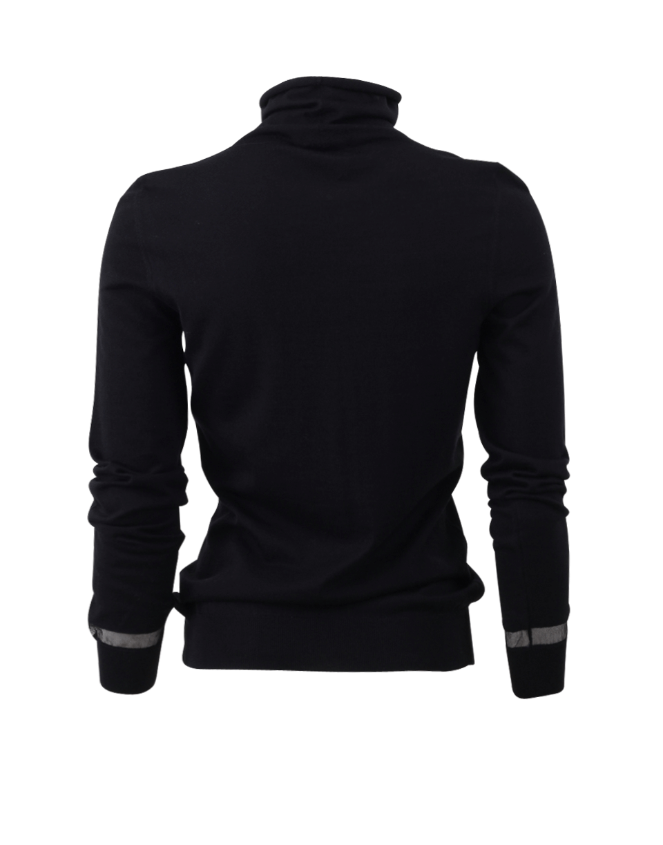 LANVIN-Illusion Detail Turtleneck-