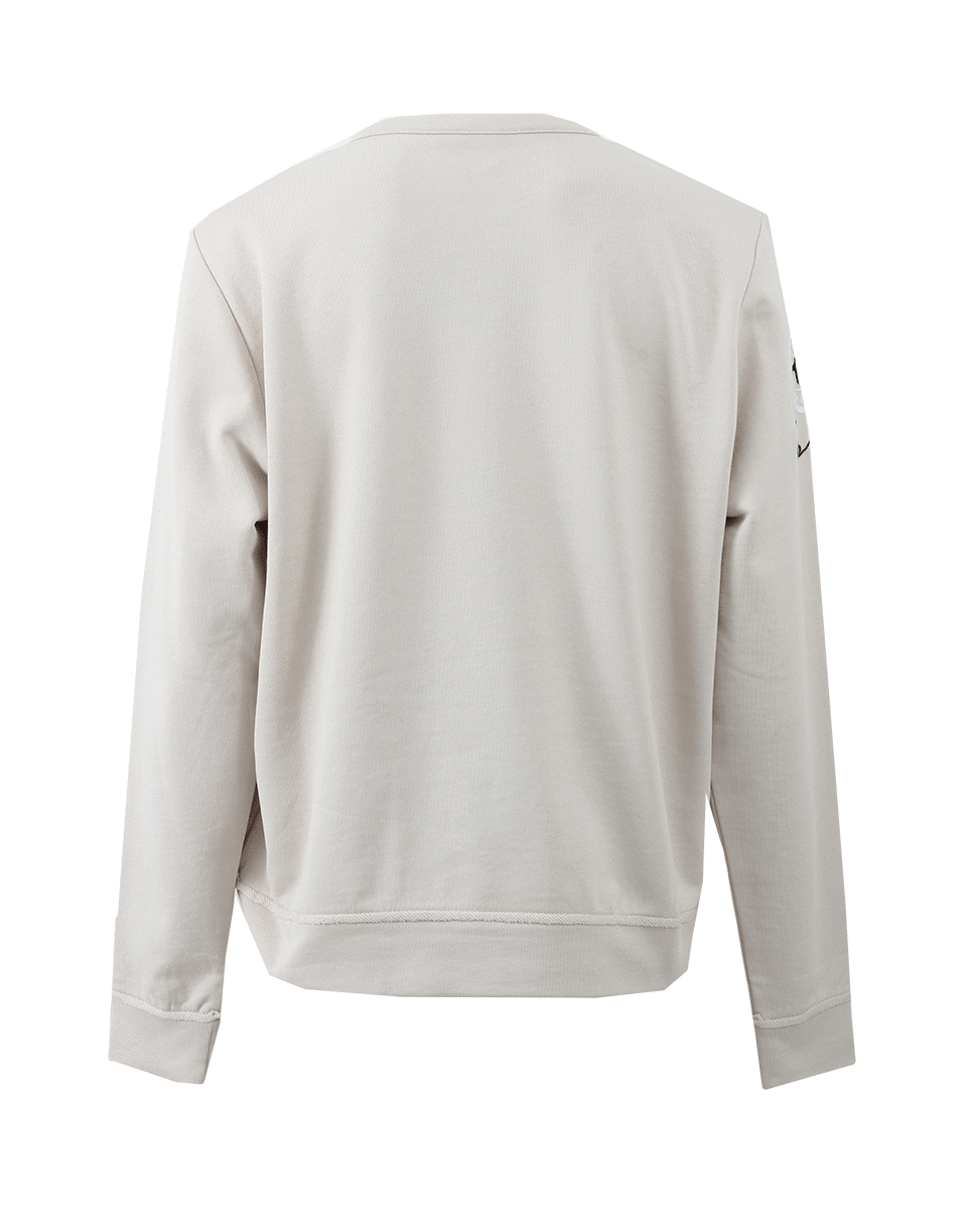 LANVIN-Sequin Detail Cotton Sweatshirt-SHELL