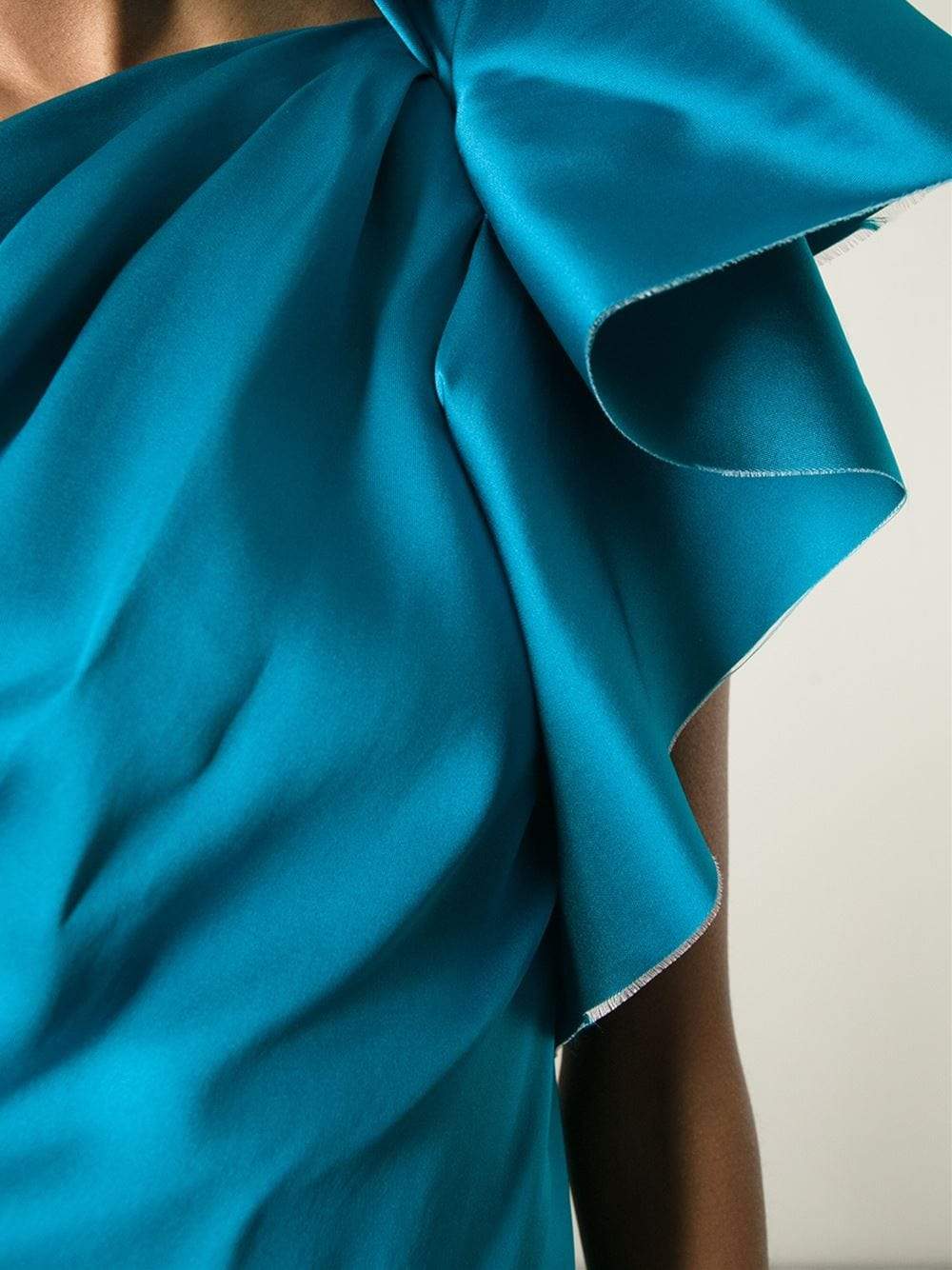 LANVIN-One Ruffle Shoulder Top-
