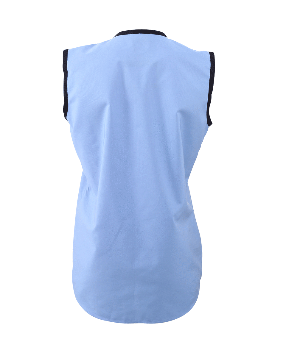 LANVIN-Grosgrain Panel Blouse-