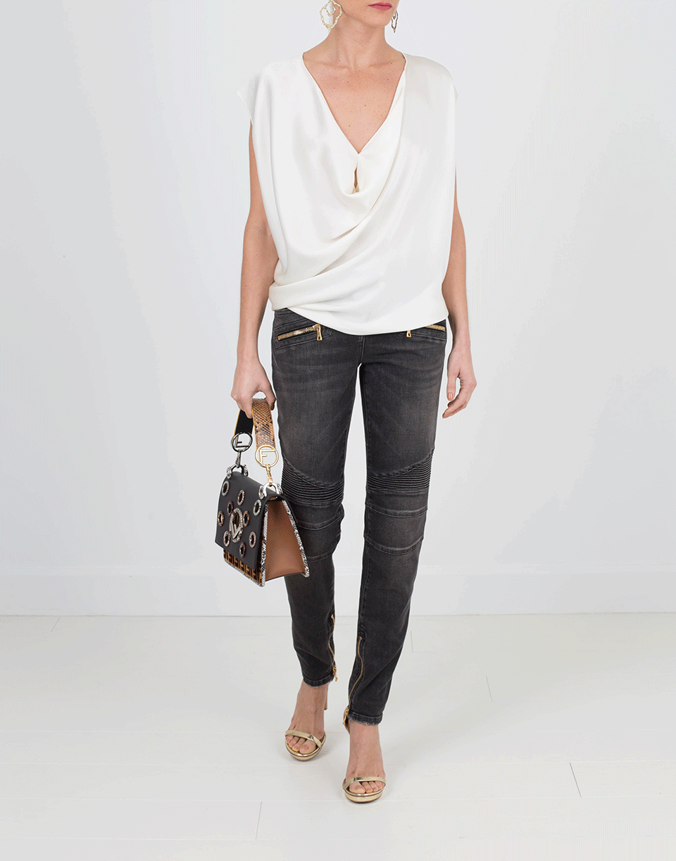 LANVIN-Reversible Cowl Top-