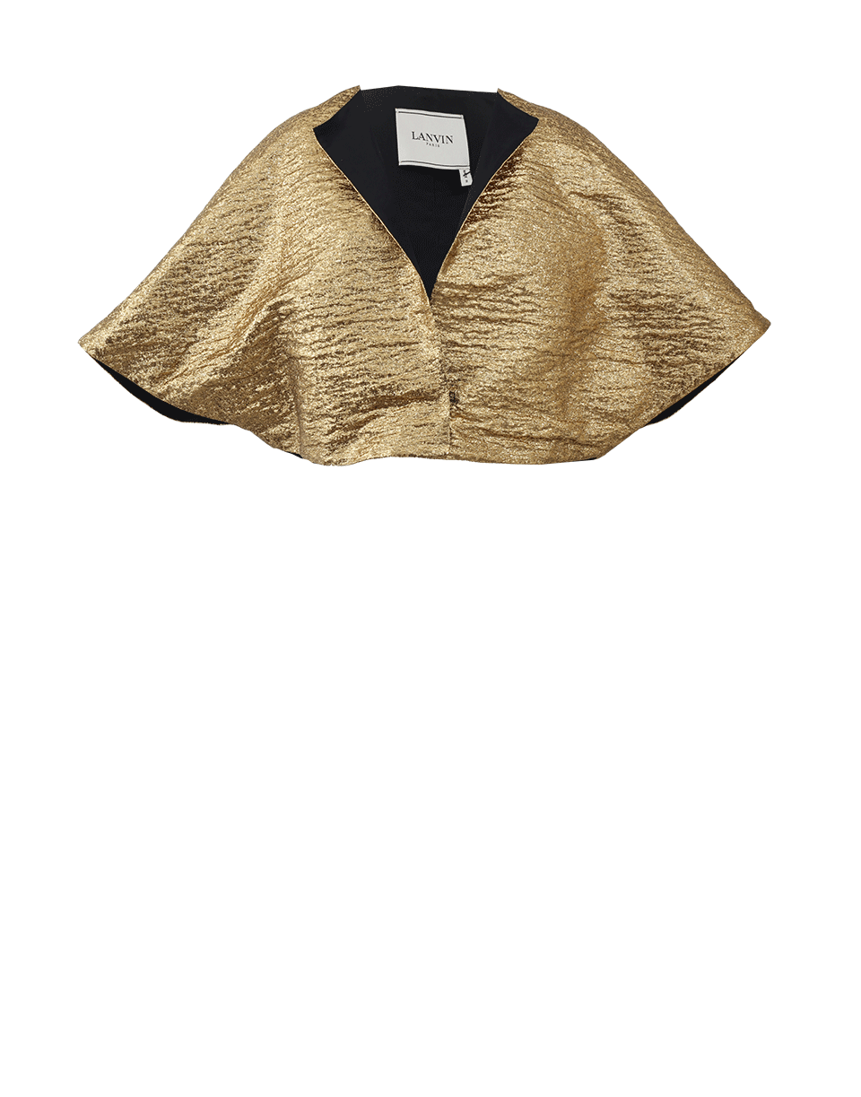 LANVIN-Lame Topper-